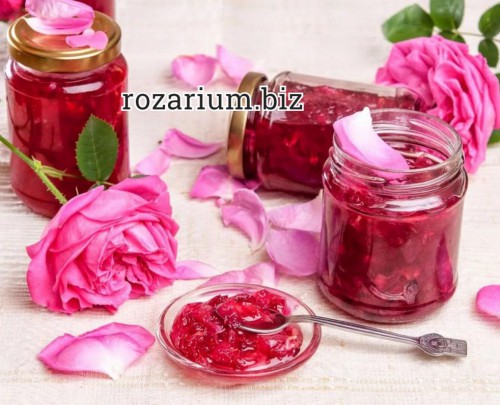 Варенье из лепестков роз.
